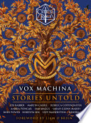 Cover of Vox Machina: Stories Untold