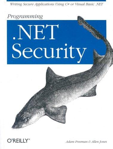 Cover of Programming .NET Security