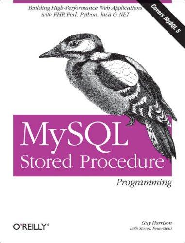 Cover of MySql Stored Procedure Programming