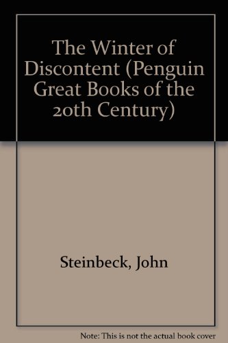 Cover of The Winter of Our Discontent