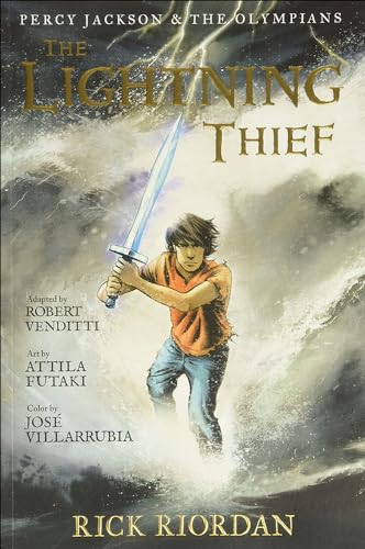 Cover of The Lightning Thief,Graphic Novel