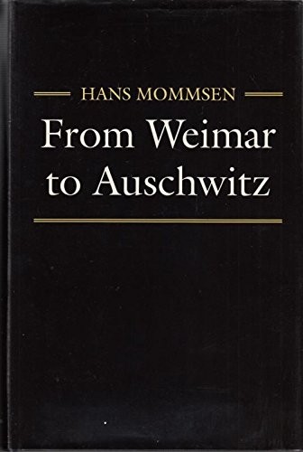 Cover of From Weimar to Auschwitz