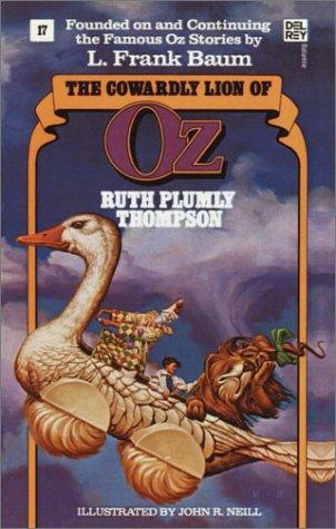 Cover of The cowardly lion of Oz