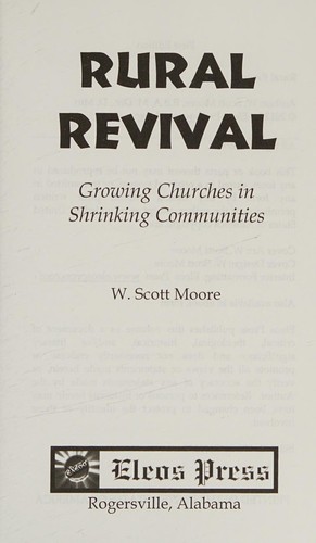 Cover of Rural Revival