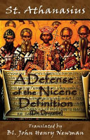 Cover of A Defense of the Nicene Definition