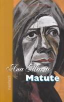 Cover of Ana Maria Matute
