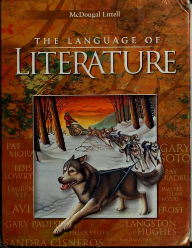 Cover of The language of literature