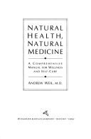 Cover of Natural health, natural medicine