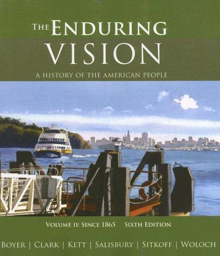 Cover of Boyer's the Enduring Vision