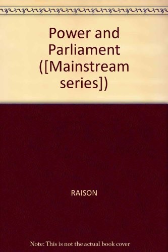 Cover of Power and Parliament