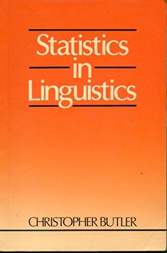 Cover of Statistics in Linguistics