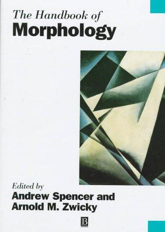 Cover of The handbook of morphology