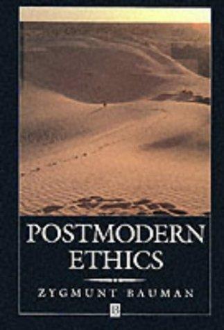 Cover of Postmodern ethics