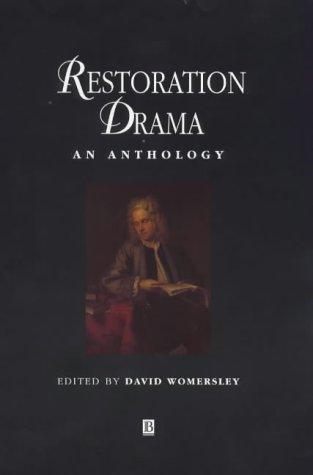 Cover of Restoration drama