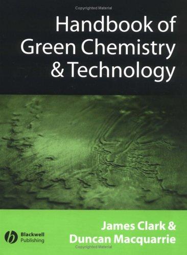 Cover of Handbook of green chemistry and technology