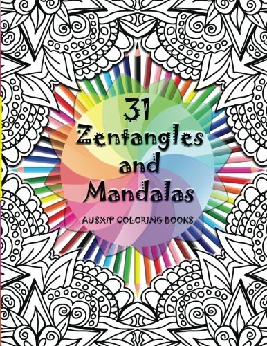 Cover of 31 Zentangles and Mandalas