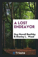 Cover of A Lost Endeavor