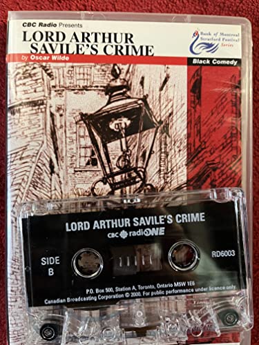Cover of Lord Arthur Savile's Crime