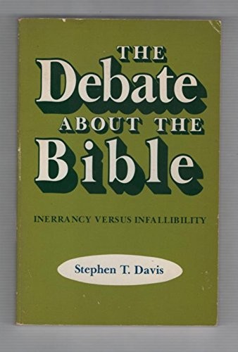 Cover of The debate about the Bible