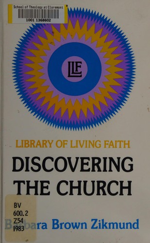 Cover of Discovering the church