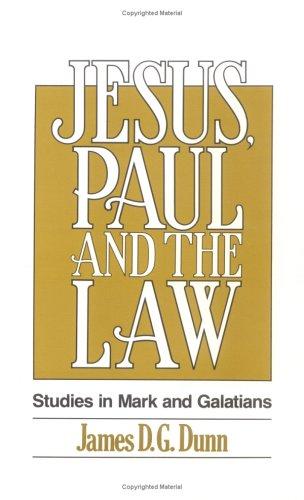 Cover of Jesus, Paul, and the law