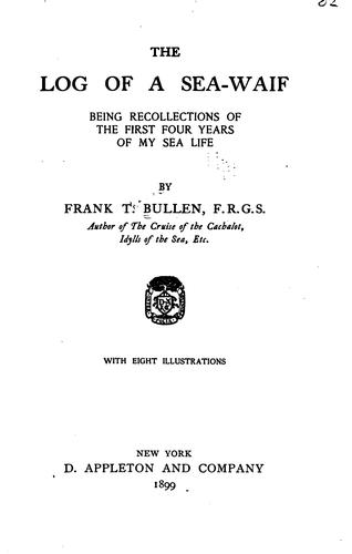 Cover of The log of a sea-waif