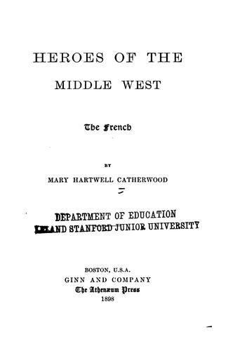 Cover of Heroes of the middle West