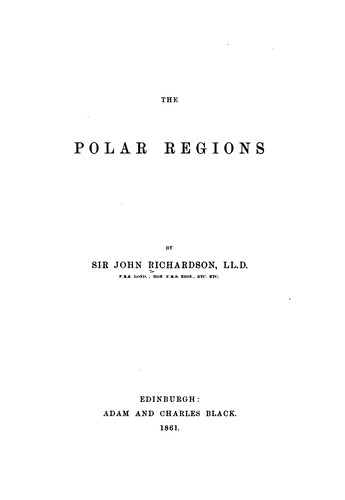 Cover of The Polar regions