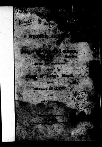 Cover of The case of George Arnold, plaintiff, vs. John Boyle and others, defendants