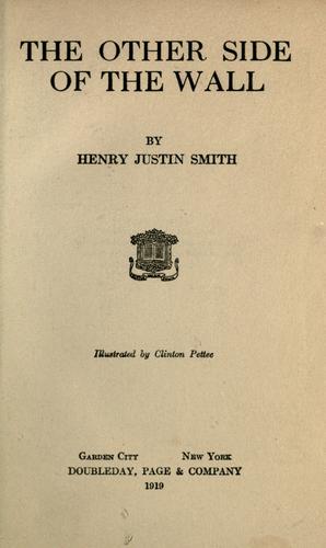 Cover of The other side of the wall