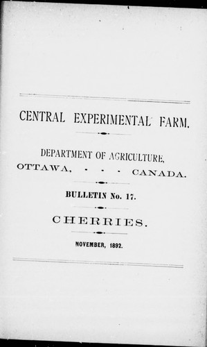 Cover of Cerisies&h