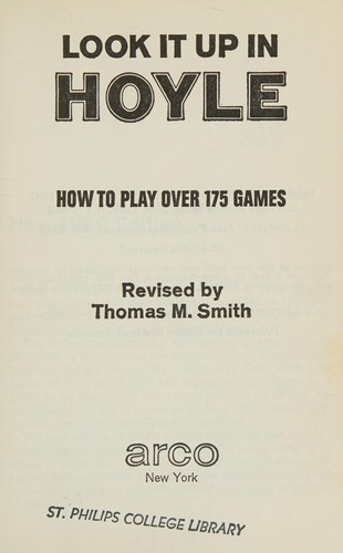 Cover of Look It Up in Hoyle
