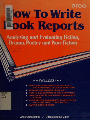 Cover of How to write book reports
