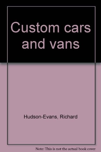 Cover of Custom cars and vans