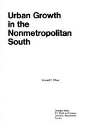 Cover of Urban growth in the nonmetropolitan South