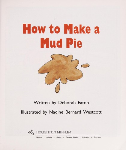 Cover of How to make a mud pie
