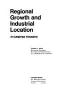 Cover of Regional growth and industrial location