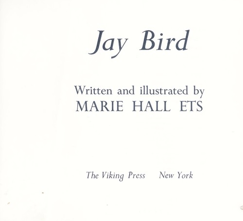 Cover of Jay bird