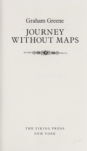 Cover of Journey without Maps