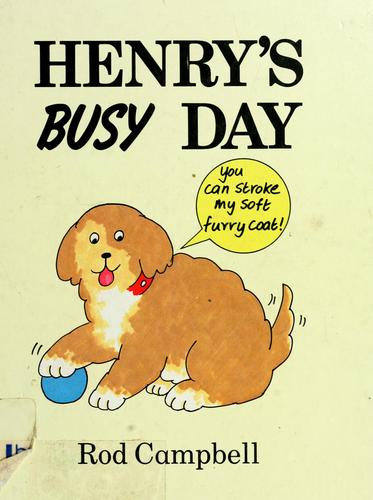 Cover of Henry's busy day