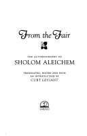 Cover of From the Fair