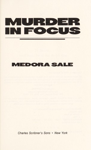 Cover of Murder in focus