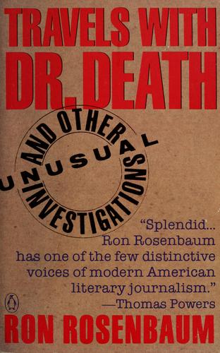 Cover of Travels with Doctor Death