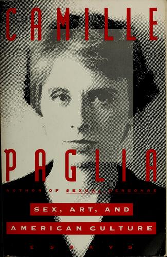 Cover of Sex, art, and American culture