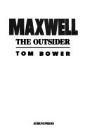 Cover of Maxwell, the outsider