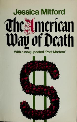 Cover of The American way of death