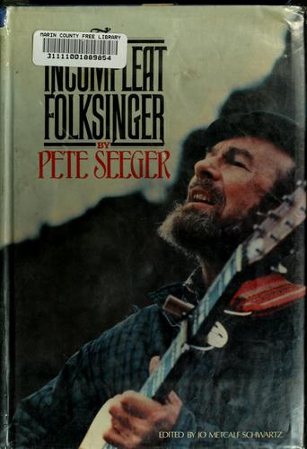 Cover of The incompleat folksinger