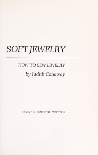 Cover of Soft Jewelry