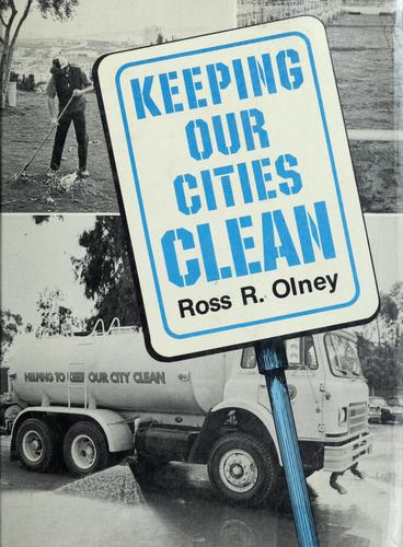 Cover of Keeping our cities clean