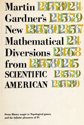 Cover of Martin Gardner's New Mathematical Diversions from Scientific American